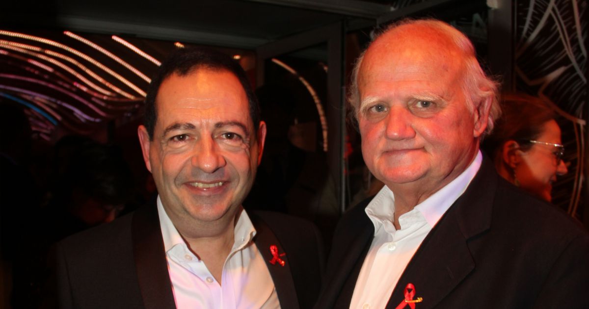 JeanLuc RomeroMichel et son éditeur Yves Michalon Soirée de