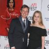 Caspar Phillipson et sa fille à la première de 'Jackie' à Hollywood, le 14 novembre 2016