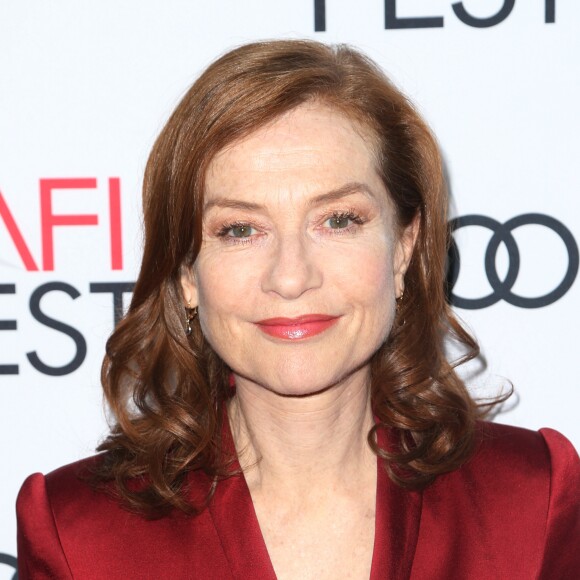 Isabelle Huppert - Isabelle Huppert reçoit un hommage lors du festival international du film de Los Angeles (AFI Fest) et projection du film "Elle", le 13 novembre 2016.