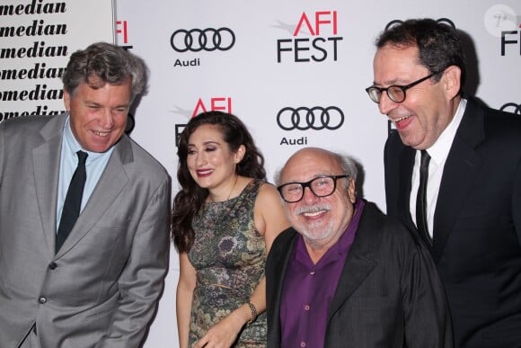 Lucy DeVito, Danny DeVito lors de la première '' The Comedian'' pendant le ''AFI FEST 2016'' au Egyptian Theater à Hollywood, le 11 novembre 2016.