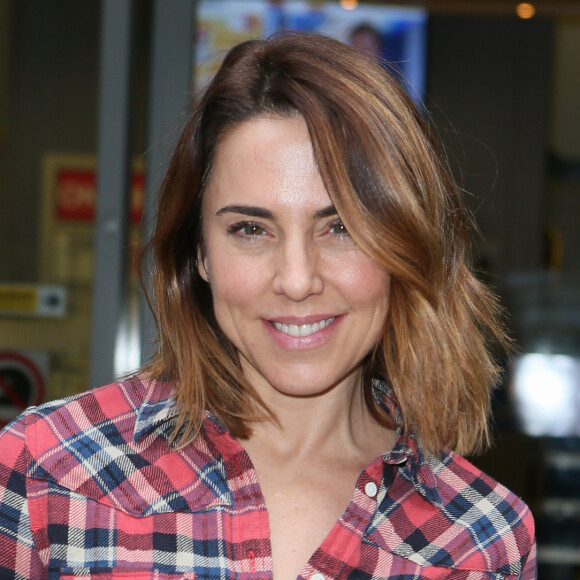 Melanie Brown (Mel C) quitte les studios de la BBC radio à Londres le 16 December 2015