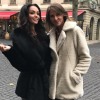Nabilla et Ophélie Meunier ensemble à Genève pour le tournage de Zone Interdite le 15 novembre 2016.