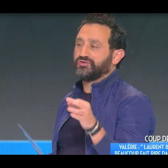 Cyril Hanouna dans "TPMP", mardi 15 novembre 2016, sur C8