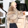 Lady Gaga quitte la clinique de chirurgie esthétique "Epione" à Beverly Hills le 15 novembre 2016.