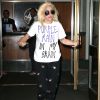 Lady Gaga sort de son hôtel à New York, le 10 novembre 2016.