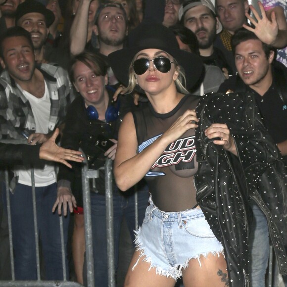 Lady Gaga dans les rues de New York, le 20 octobre 2016