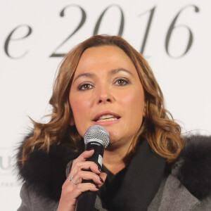 Sandrine Quétier lors de l'illumination de noël du Faubourg Saint-Honoré à Paris, le 17 novembre 2016. © CVS/Bestimage