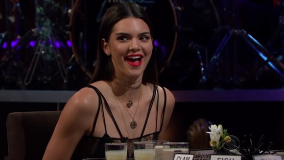 Kendall Jenner dans l'émission "The Late Late Show with James Corden" le 16 novembre 2016