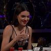 Kendall Jenner dans l'émission "The Late Late Show with James Corden" le 16 novembre 2016