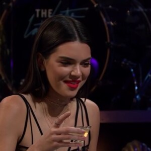 Kendall Jenner dans l'émission "The Late Late Show with James Corden" le 16 novembre 2016