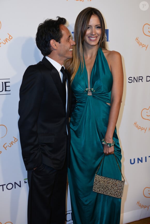 Marc Anthony et Shannon De Lima assistent au Gala "Happy Hearts Fund - Lands of Dream : Mexico" à New York le 11 decembre 2012.