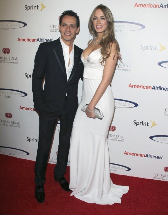 Marc Anthony et Shannon De Lima à la soirée du 27e anniversaire des sports spectaculaires à Century City le 20 mai 2012.