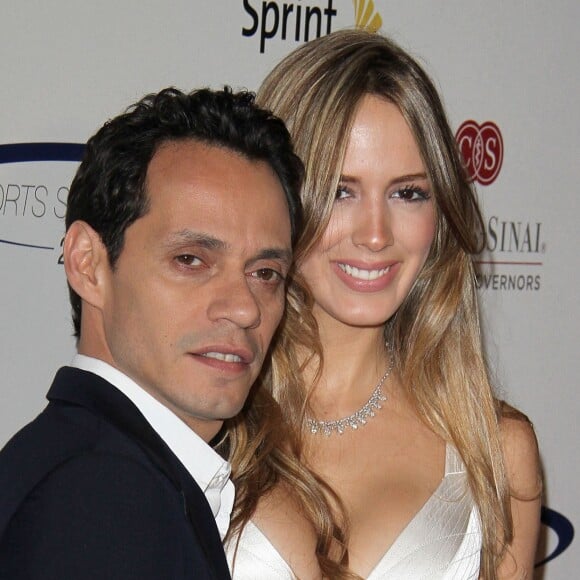 Marc Anthony et Shannon De Lima à la soirée du 27e anniversaire des sports spectaculaires à Century City le 20 mai 2012