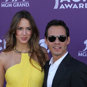 Marc Anthony et Shannon De Lima à la cérémionie des "Academy Of Country Music Awards" à Las Vegas le 1er avril 2012.