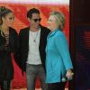 Marc Anthony lors du concert de Jennifer Lopez organisé pour soutenir sa candidature aux elections présidentielles d' Hillary Clinton à Miami le 29 octobre 2016.
