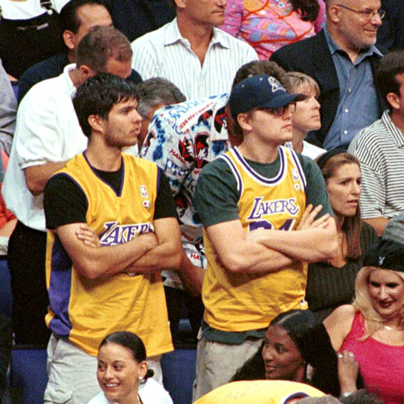 Leonardo DiCaprio et son demi-frère à Los Angeles en juin 2000.