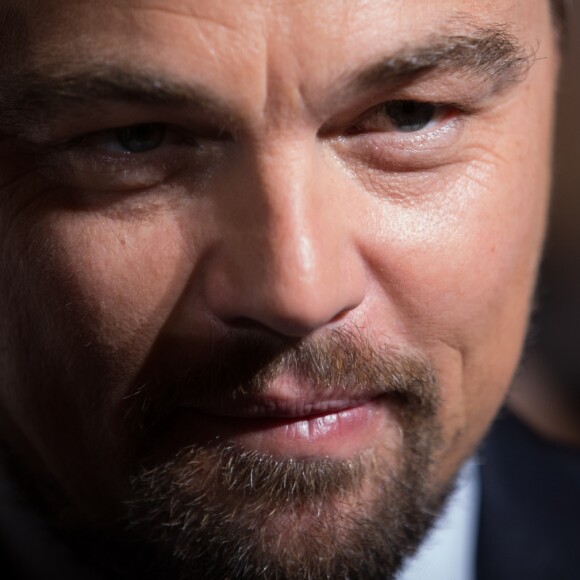 Leonardo DiCaprio - Avant première du documentaire "Before the flood" au théâtre du Chatelet à Paris le 17 octobre 2016. © Cyril Moreau/Bestimage