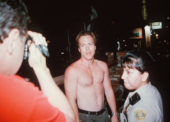 Adam Ferrar, le demi-frère de Leo DiCaprio, arrêté en 2000.