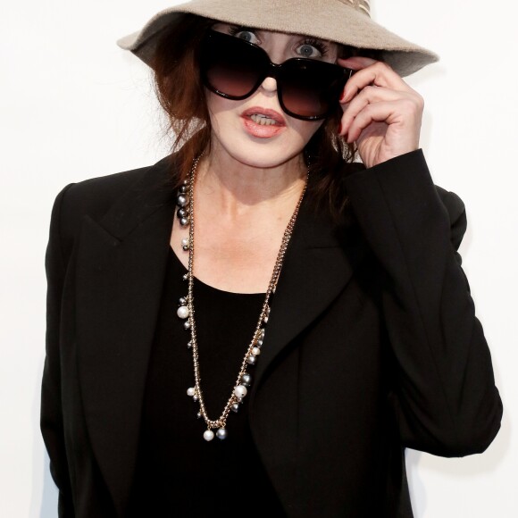 L'actrice Isabelle Adjani pendant la soirée du téléfilm "Carole Mathieu" lors de la 18e édition du festival de la fiction TV 2016 de La Rochelle, France, le 15 septembre 2016. © Patrick Bernard/Bestimage