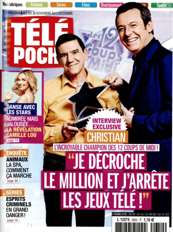 Télé Poche, novembre 2016.