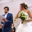 Tiffany et Thomas lors de leur mariage dans Mariés au premier regard, épisode 2, diffusé sur M6 le 14 novembre 2016