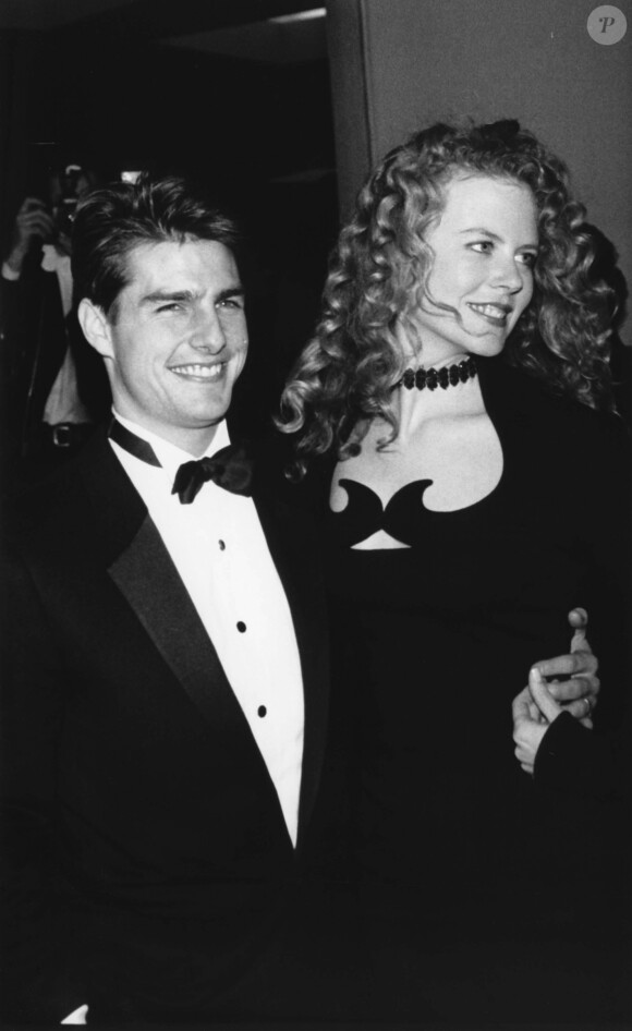 Tom Cruise, Nicole Kidman aux Golden Globe Awards 1992.