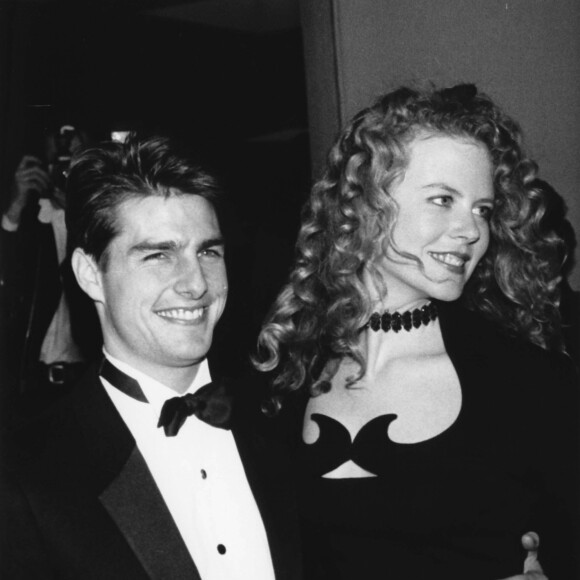 Tom Cruise, Nicole Kidman aux Golden Globe Awards 1992.