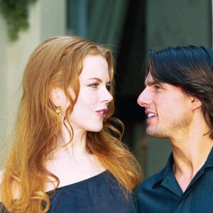 Nicole Kidman et Tom Cruise à Paris en 1999.
