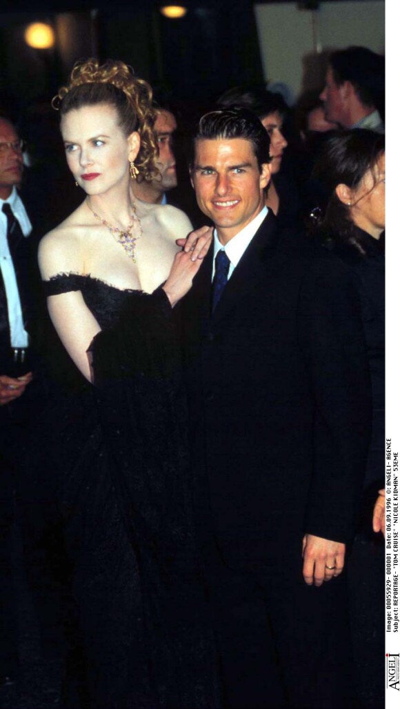 Nicole Kidman et Tom Cruise à Venise en 1996.