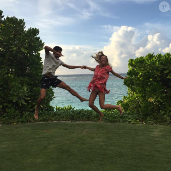 Novak Djokovic va avoir six semaines pour couper, après sa défaite en finale du Masters de Londres le 20 novembre 2016, et profiter de sa famille : sa femme Jelena et leur fils Stefan, 2 ans. Photo Instagram.