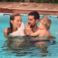 Novak Djokovic : Avec Jelena et leur petit Stefan, enfin les vacances...