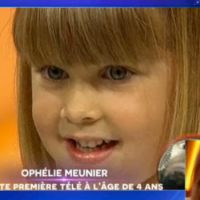 Ophélie Meunier : Émue de revoir sa participation à "L'école des fans" à 4 ans