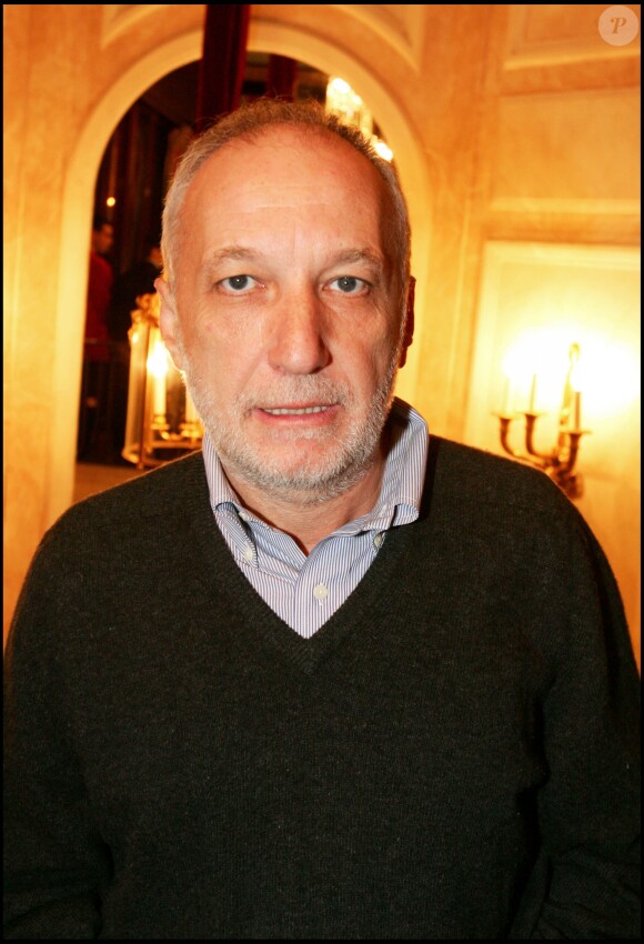 François Berléand au Fouquet's à Paris en janvier 2005.