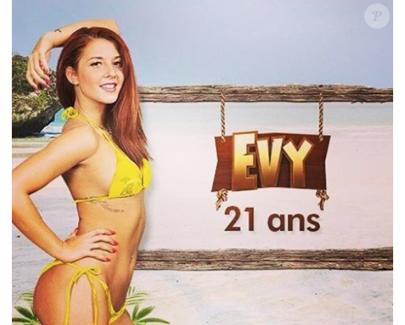 Evy, nouvelle candidate des "Princes de l'amour 4" sur W9. Novembre 2016.