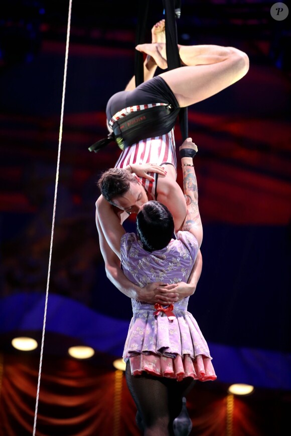 Exclusif - Alizée et son compagnon Grégoire Lyonnet - 53ème Gala de l'union des artistes au Cirque d'Hiver Bouglione à Paris le 13 juin 2016. © Dominique Jacovides / Bestimage