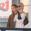 Lady Gaga arrive à la station de radio NRJ à Paris le 29 novembre 2016.