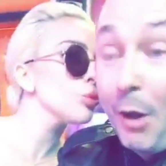 Lady Gaga et Cauet chahutent sur les réseaux sociaux, le 29 novembre 2016.