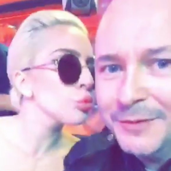 Lady Gaga et Cauet chahutent sur les réseaux sociaux, le 29 novembre 2016.