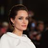 Angelina Jolie lors de la première de son film "Invincible" (Unbroken) à Londres, le 25 novembre 2014.