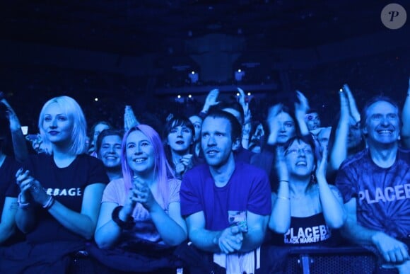 Spectateurs - Le groupe Placebo en concert à l'AccordHotels Arena de Paris, France, le 29 novembre 2016. © Lise Tuillier