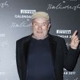 Peter Lindbergh à la soirée de lancement du calendrier "Pirelli 2017" à la Cite du Cinéma. Saint-Denis, le 29 novembre 2016. © Olivier Borde/Bestimage