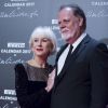 Helen Mirren et son mari Taylor Hackford à la soirée de lancement du calendrier "Pirelli 2017" à la Cite du Cinéma. Saint-Denis, le 29 novembre 2016.  © Olivier Borde/Bestimage