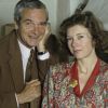 En France, Marie-Josephe Guers avec son mari Paul Guers en mai 1988.