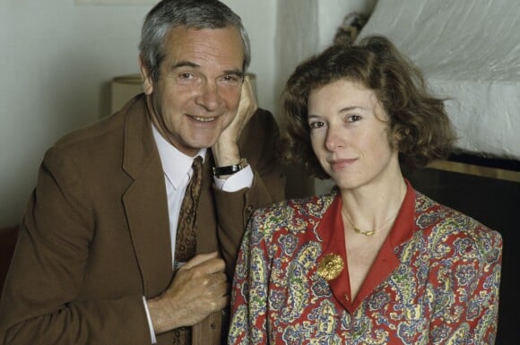 En France, Marie-Josephe Guers avec son mari Paul Guers en mai 1988.