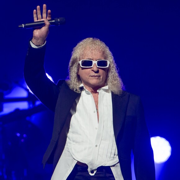 Michel Polnareff en concert à l'AccorHotels Arena de Paris le 7 mai 2016. © Cyril Moreau/Bestimage