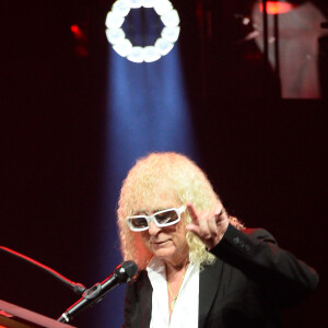 Michel Polnareff en concert à l'Olympia à Paris le 14 juillet 2016. © Coadic Guirec / Bestimage