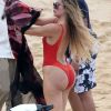 Exclusif - Khloe Kardashian en présence de son supposé nouveau compagnon star de la NBA Tristan Thompson font du jet ski à Cabo San Lucas le 3 septembre 2016