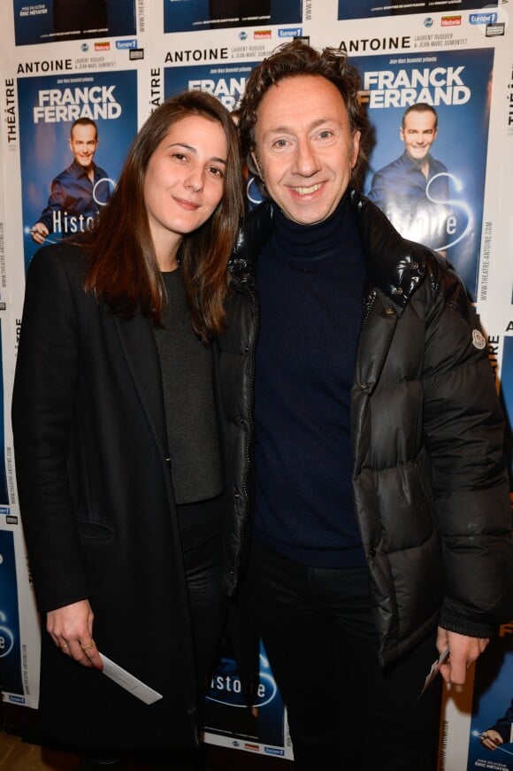 Exclusif - Ségolène Danton et Stéphane Bern - Générale du spectacle "Histoires" de Franck Ferrand au théâtre Antoine à Paris le 5 décembre 2016. © Coadic Guirec/Bestimage