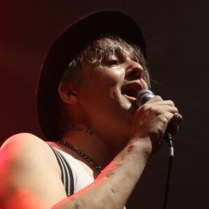 Pete Doherty en concert au Bataclan à Paris le 16 novembre 2016.