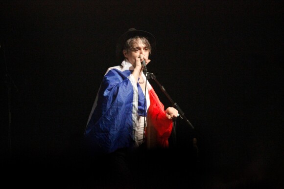 Pete Doherty en concert au Bataclan à Paris le 16 novembre 2016.